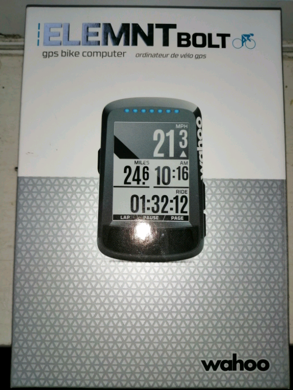 wahoo elemnt bolt memory